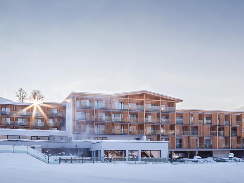 hotel in de sneeuw