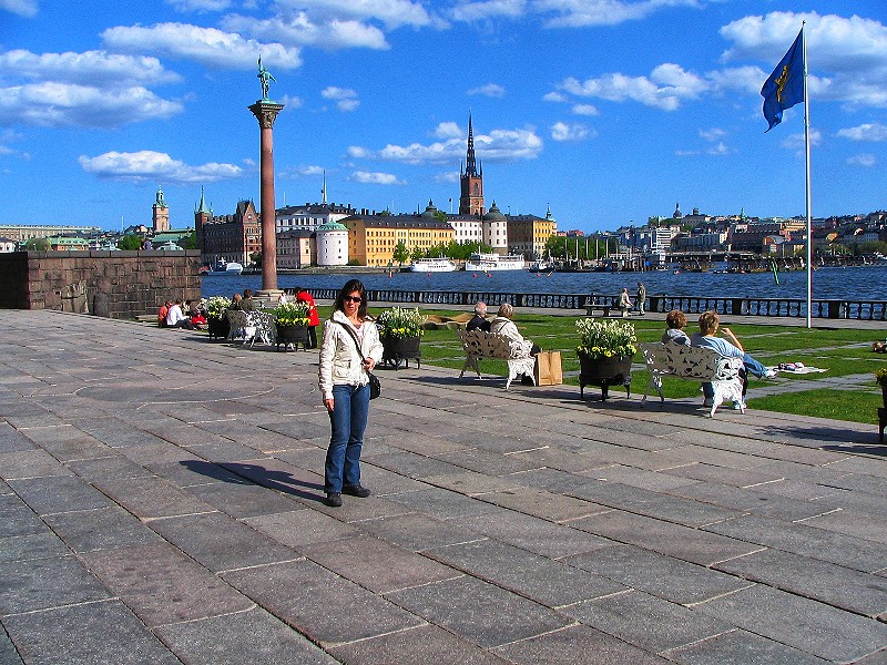 Stockholm is prachtig gelegen aan het water op maar liefst veertien eilanden
