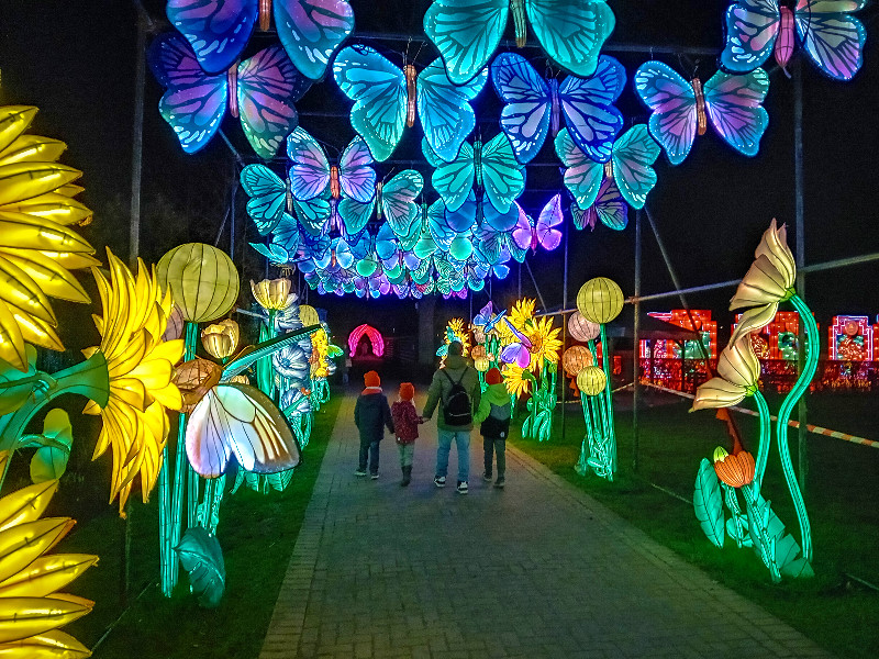 Wij hebben genoten van China Lights in Dierentuin Kleef!