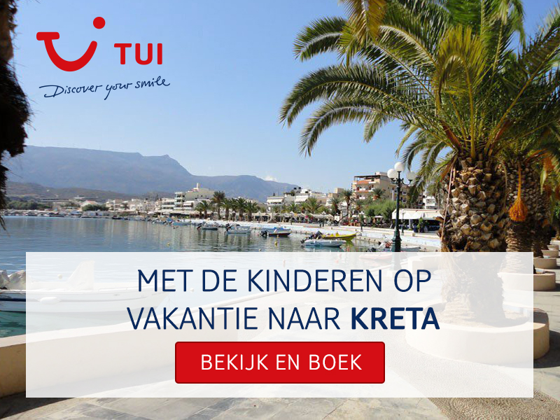 TUI gezinsvakanties naar Kreta