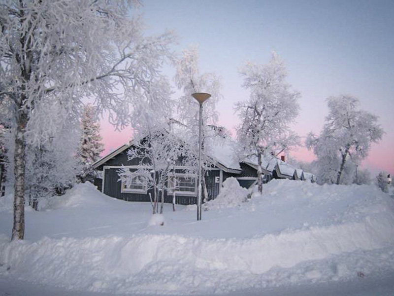 De vakantiewoningen van Saariselän Marjamajat