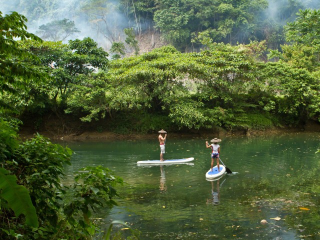 Suppen in de regio Visayas op de Filipijenen