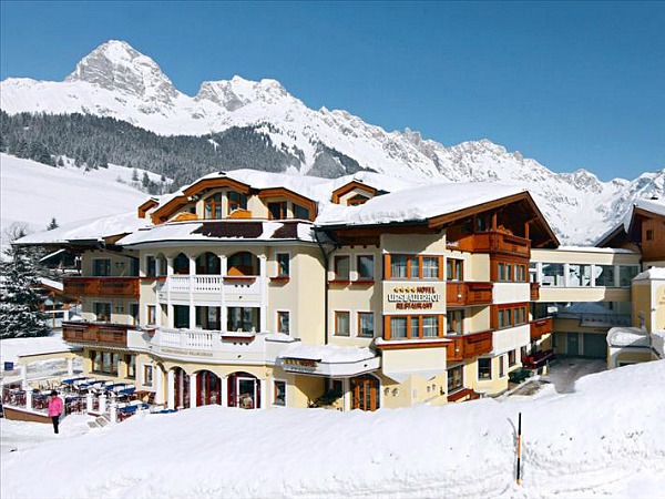 Hotel Urslauerhof in de winter