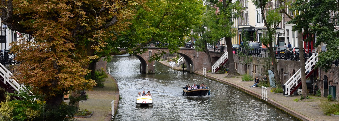 Utrecht met haar vele grachten en gezellige terrassen