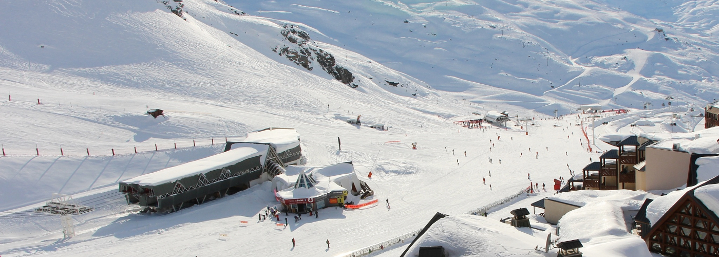 Een goed pak sneeuw in het Franse wintersportgebied Val Thorens