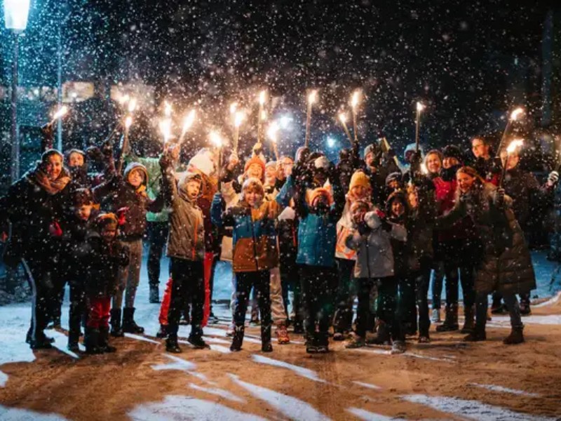 wintersport groep Vinea