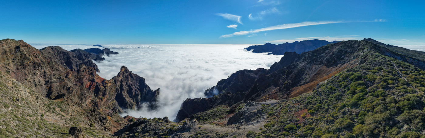 Vulkaan landschap La Palma