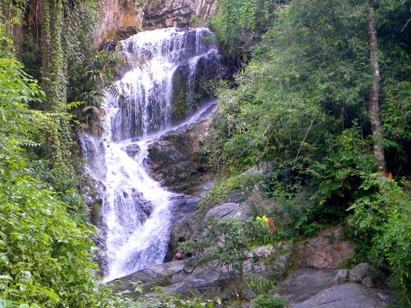 Waterval bij Chiang Mai