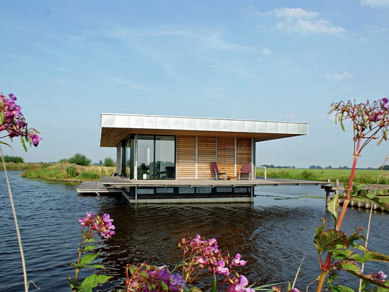 Luxe woonboot met sauna voor gezinsvakantie