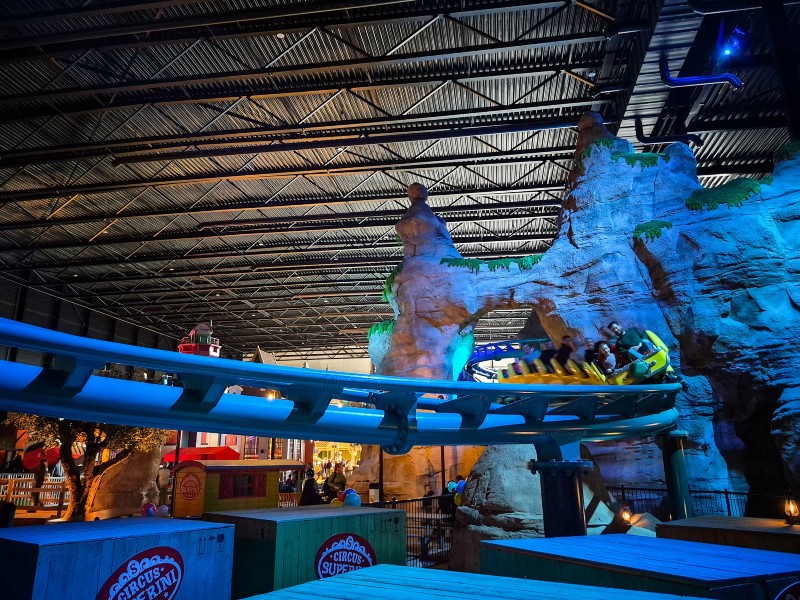 De toffe achtbaan van Bommelwereld, de Bulderbaan