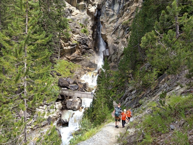 Pralognan-la-Vanoise, waterval