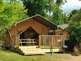 Glamping safaritent