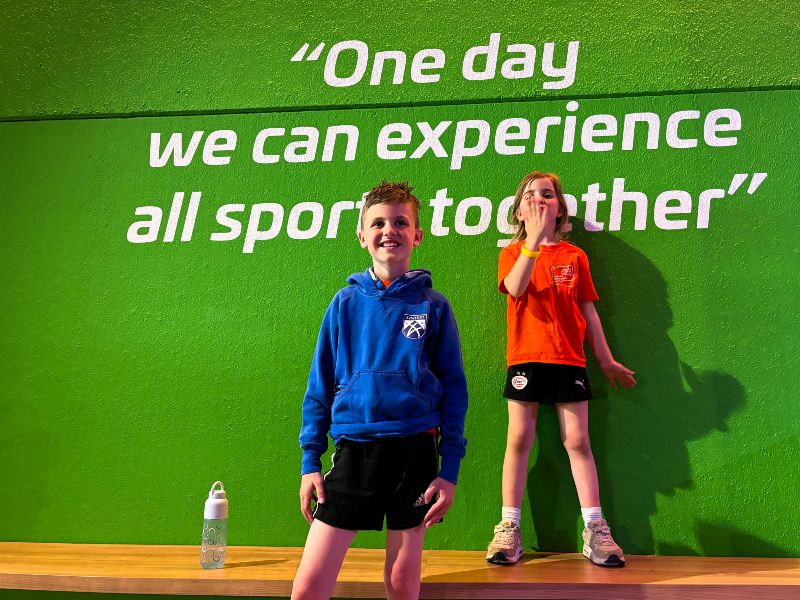 Alle sporten hebben we uitgeprobeerd