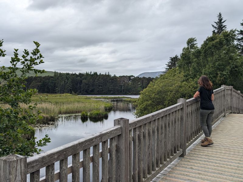 In Glenveagh National Park kun je fijne korte wandelingen maken met kinderen
