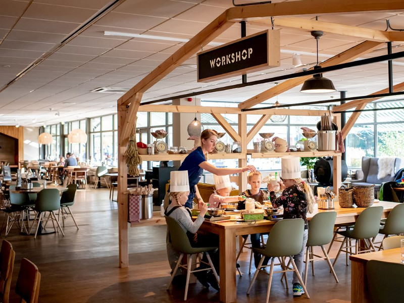 Meedoen met de kookworkshop in het restaurant