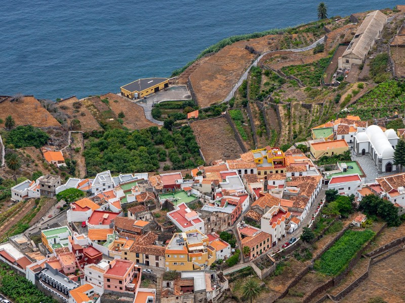 Het prachtige dorpje Agula op La Gomera