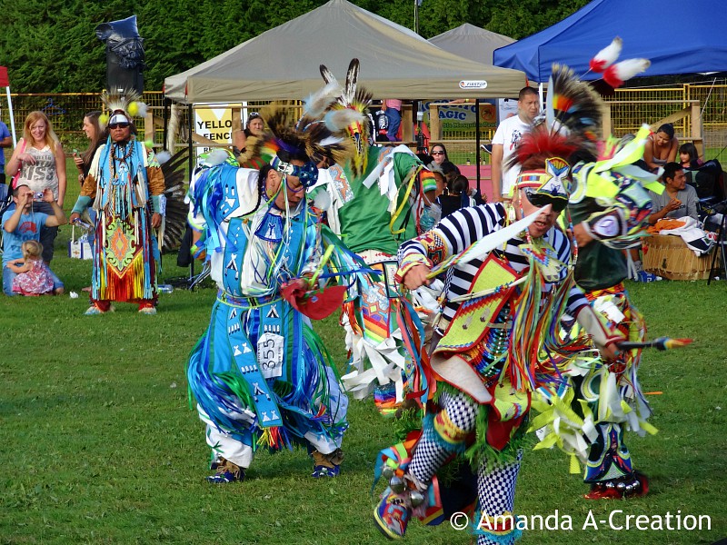 De Pow Wow feesten, een traditie van de indianen in Canada