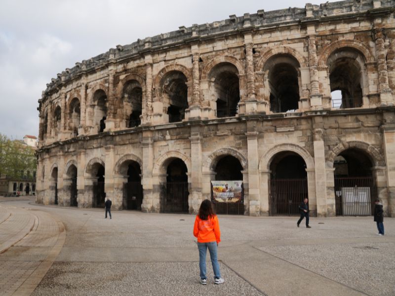 Bezoek het indrukwekkende amfitheater in Nîmes met kinderen