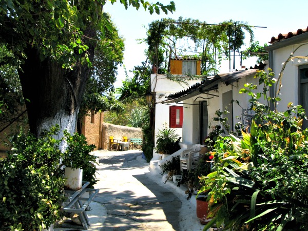Straatje in Anafiotika