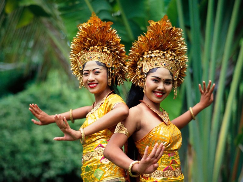 danseressen indonesie
