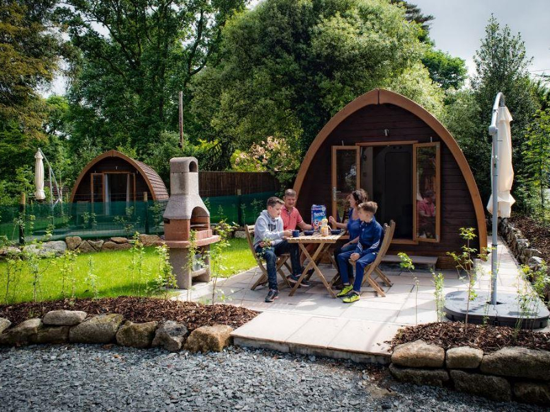 vakantiehuisje op camping Langstone Manor Holiday Park in Devon