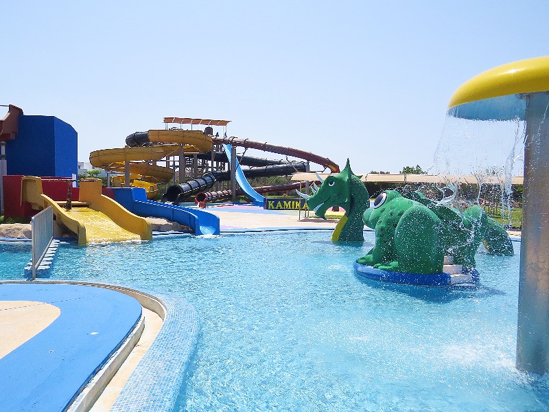 Waterglijbanen van Aqua Rock