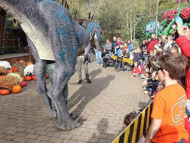 Dino's in Plopsa Coo in de herfstvakantie!