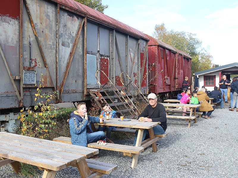 Even een korte pauze met wat lekkers
