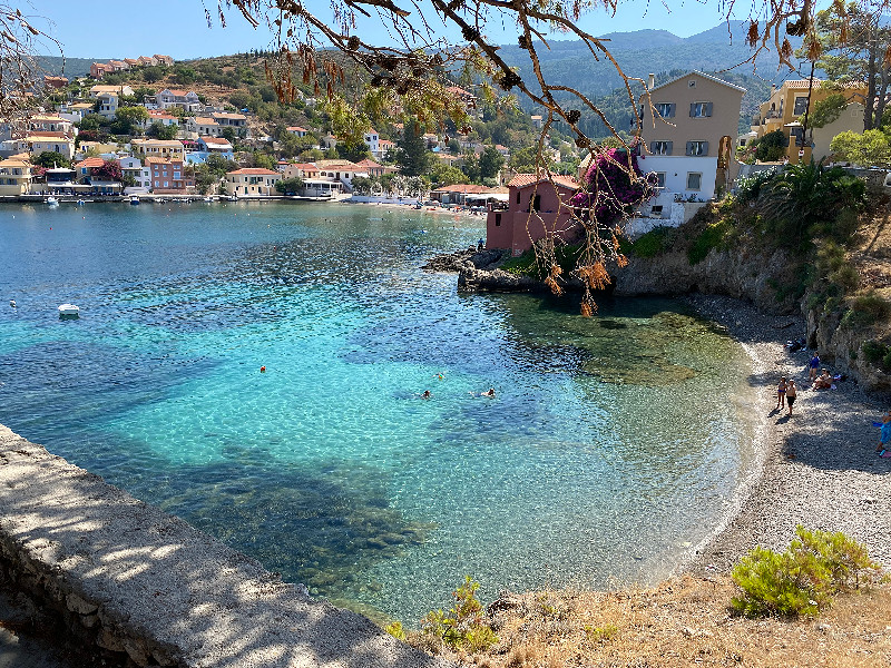 De stad Assos op Kefalonia