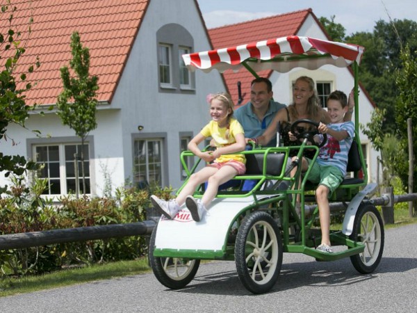 Familiefiets op vakantiepark Bad Bentheim