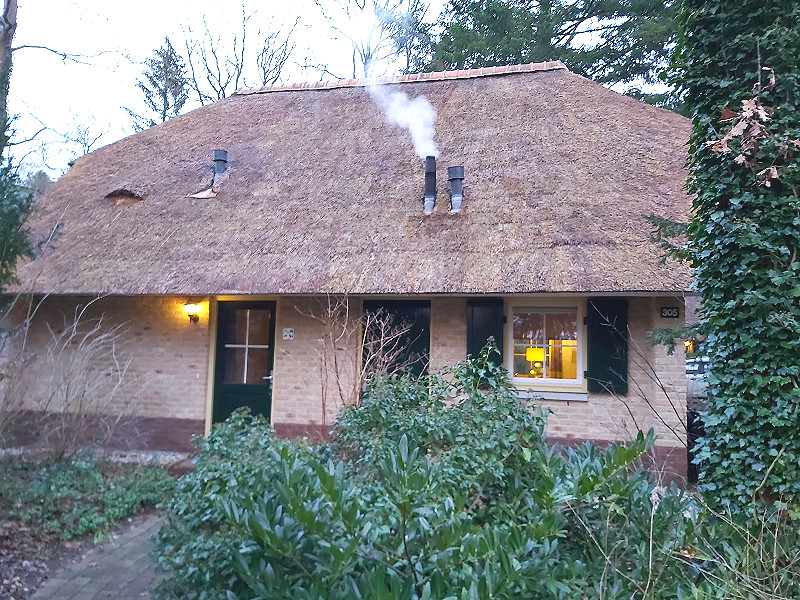 Wij sliepen in deze hoevewoning