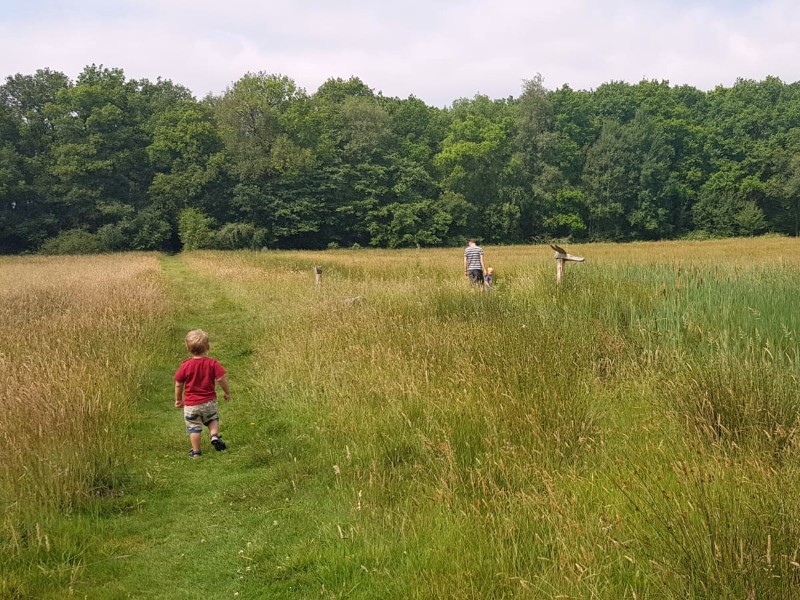 Ik ben 2,5 jaar oud en kan deze wandelroute ook al lopen