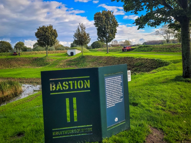 Overzicht van Bastion II