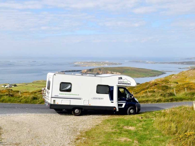 Met de camper door Ierland
