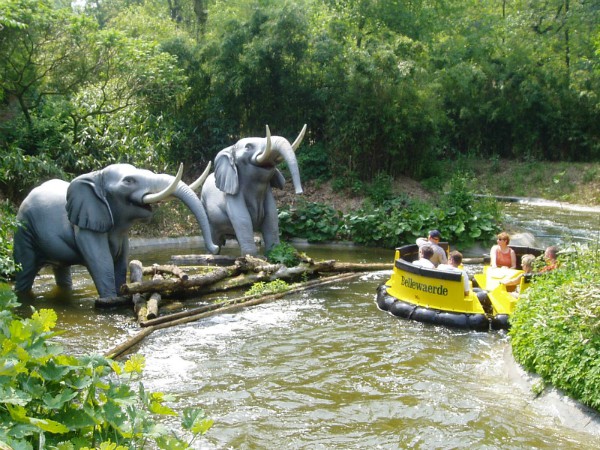 Leuke attractie in pretpark Bellewaerde