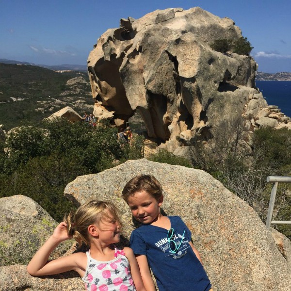 Bij de berenrots op Sardinië