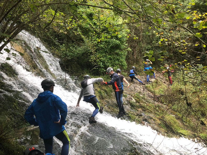 Actie in de natuur van Spanje