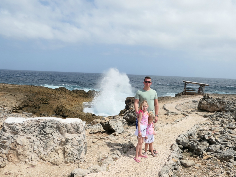 We werden net niet nat….