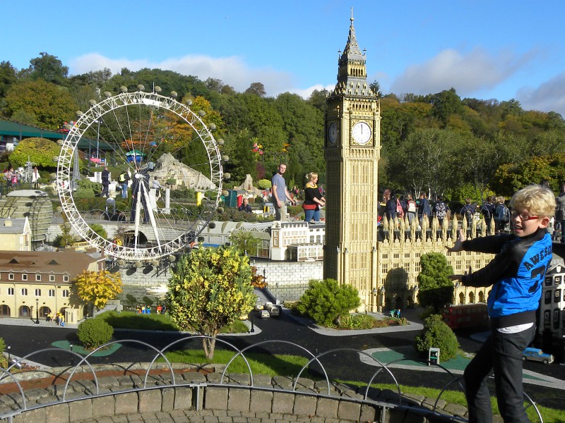 Daar is-ie: de Big Ben in Miniland