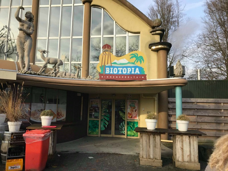 De binnenspeeltuin Biotopia in Blijdorp