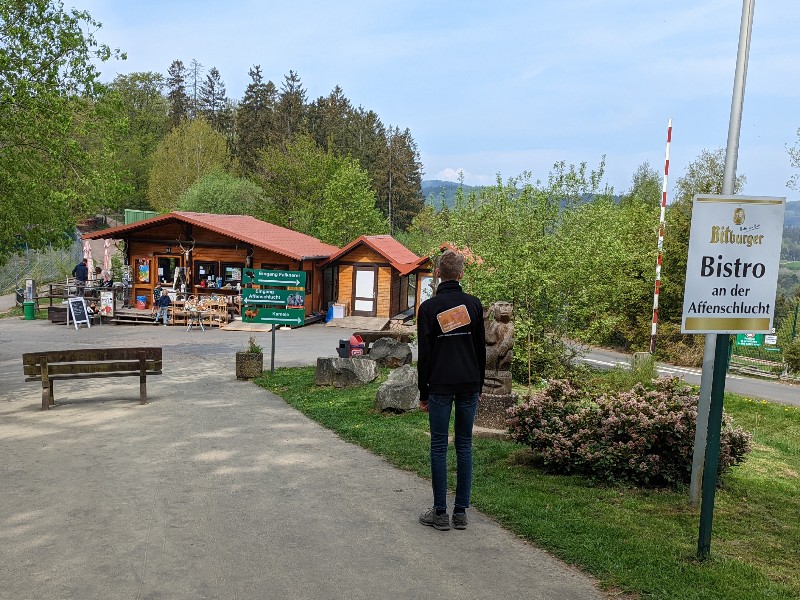De kleine bistro bij Wildpark Daun