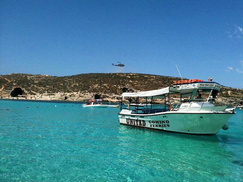 Het blauwe water van de Blue Lagoon