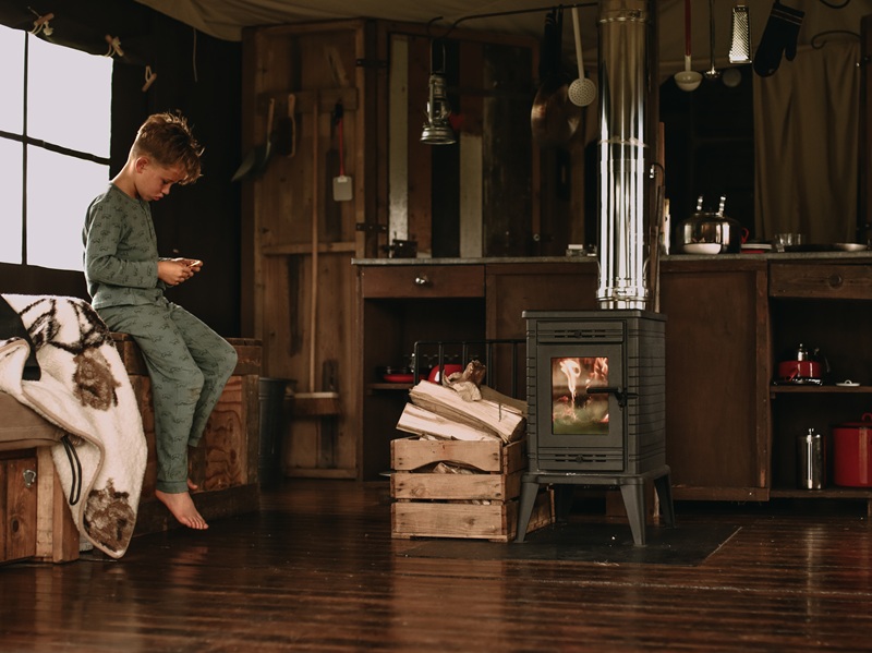 Boerenbed interieur tenthuisje