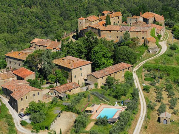 landgoed van Borgo Rapale