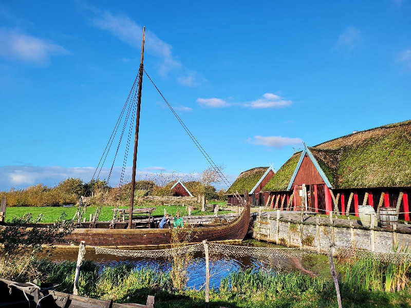 Bork Vikingehavn het schip