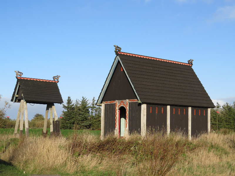 De kerk van Bork Vikingehavn