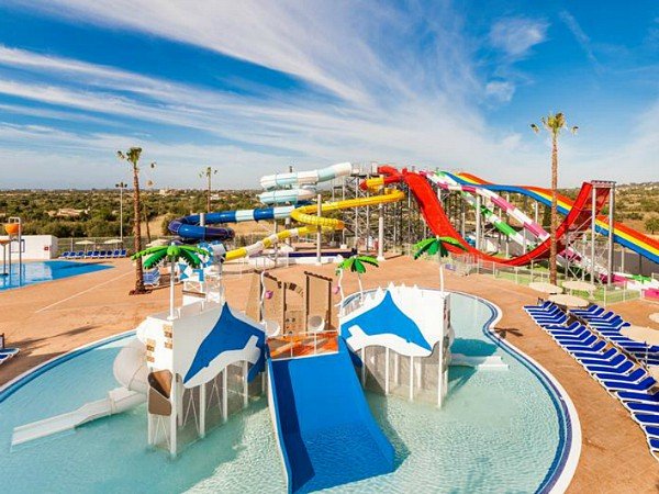 Aquapark hotel Bouganvilla op Mallorca