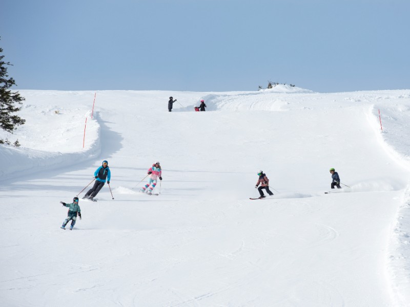 Prachtig brede pistes in skigebied Stöten in Zweden
