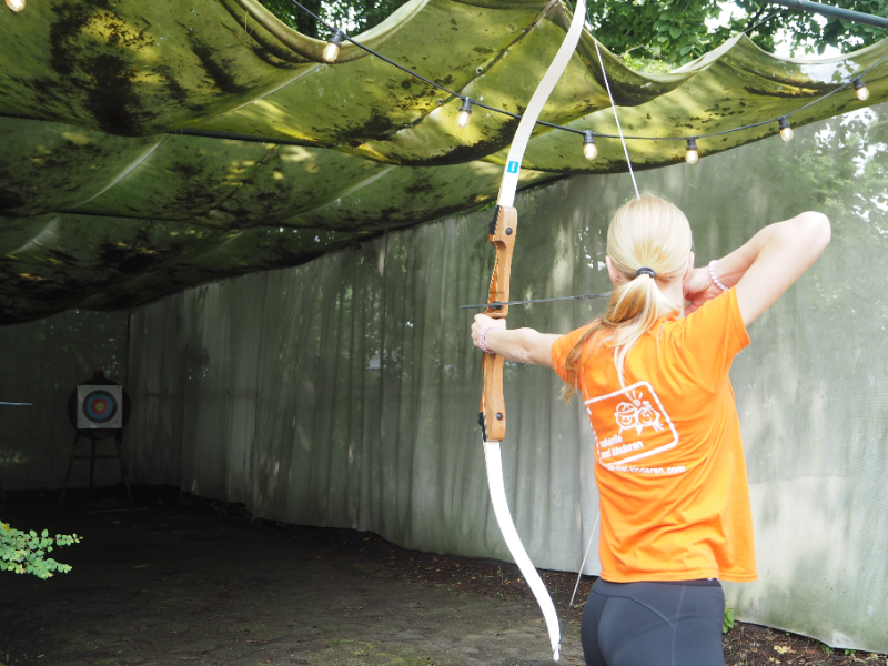 Boogschieten bij vakantiepark BreeBronne