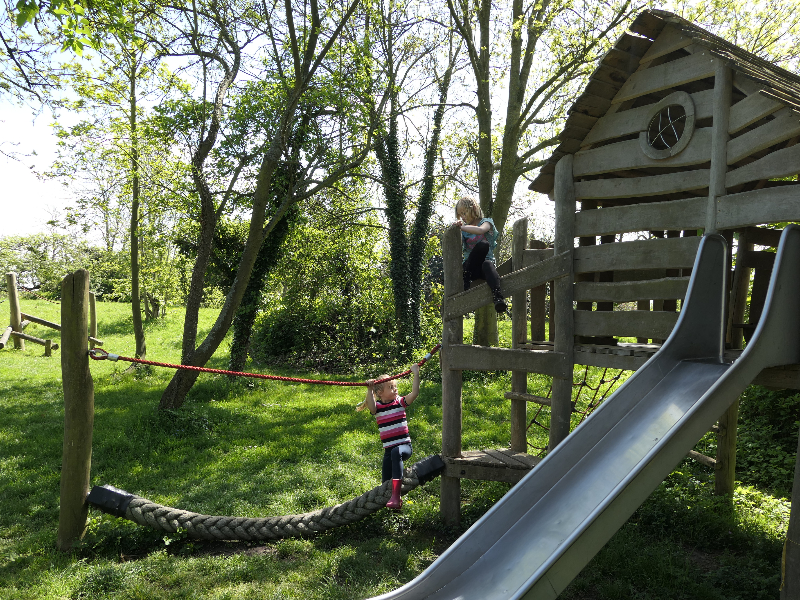 De natuurspeeltuin bij de Brielsche Aap